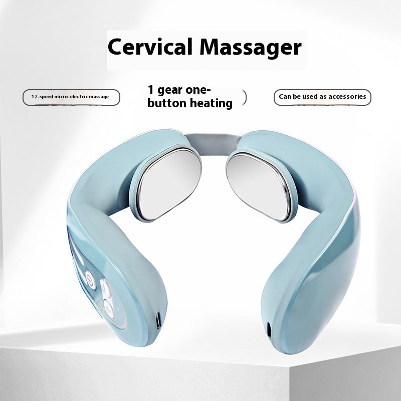 Portable Hot Compress Pulse Neck Massager