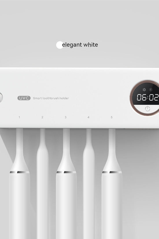 Smart Toothbrush Sterilizer 2-in-1 UV Disinfection Toothbrush Holder