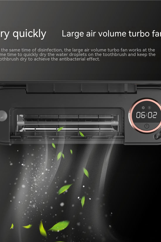 Smart Toothbrush Sterilizer 2-in-1 UV Disinfection Toothbrush Holder