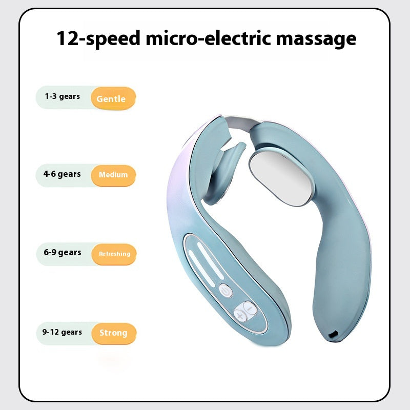 Portable Hot Compress Pulse Neck Massager