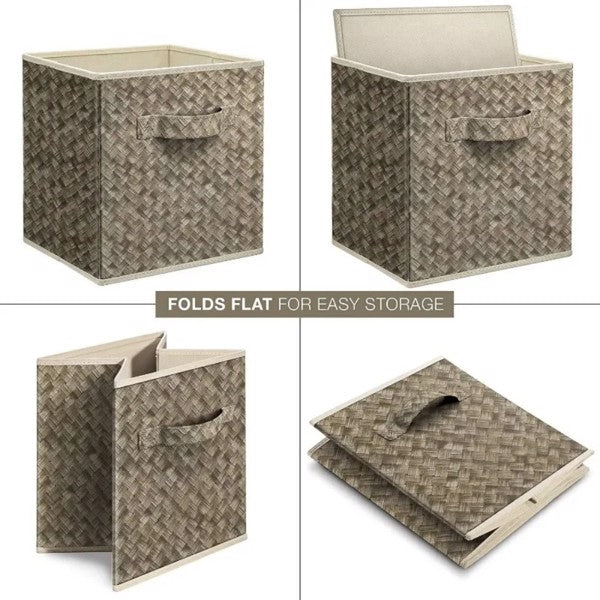 Foldable Cube Storage Bins Set Of 6