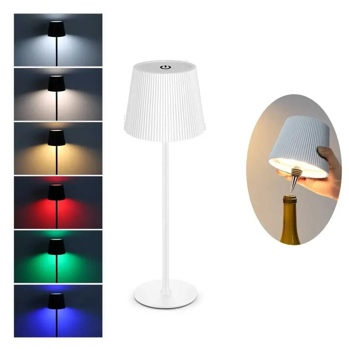Luminary Labs Dimmable LED Table Lamp with RGB Ambient Glow