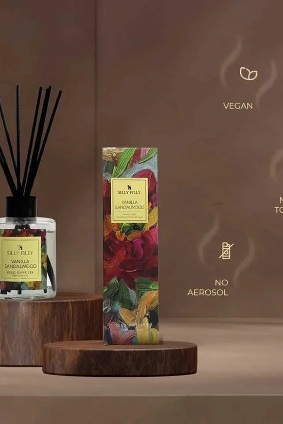 Reed Diffuser Set for Home Bathroom Accessories Shelf Decor Air Fresheners Sticks Diffuser with 5 FL oz Essentials oils S25111