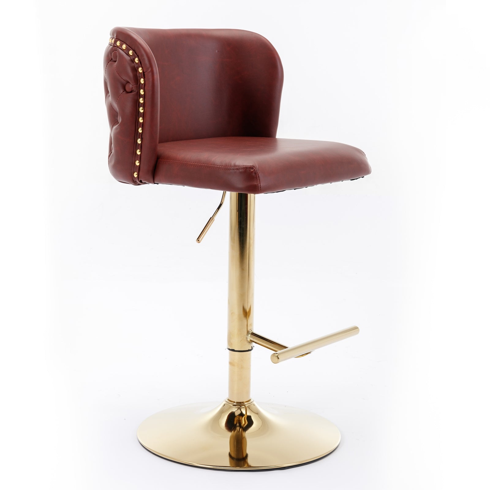 Leather Swivel Barstools