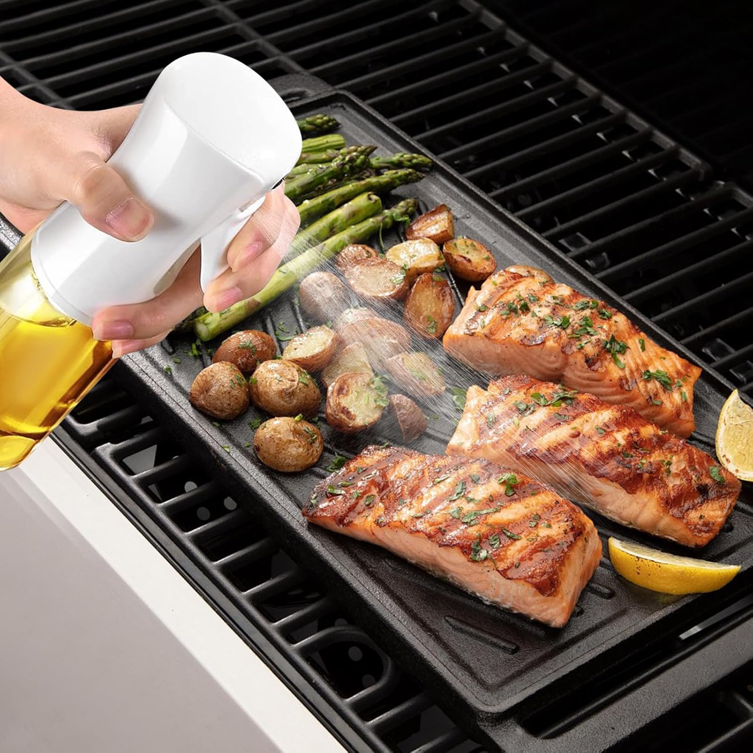 Glass Gourmet Non-Stick Oil Spray Bottle