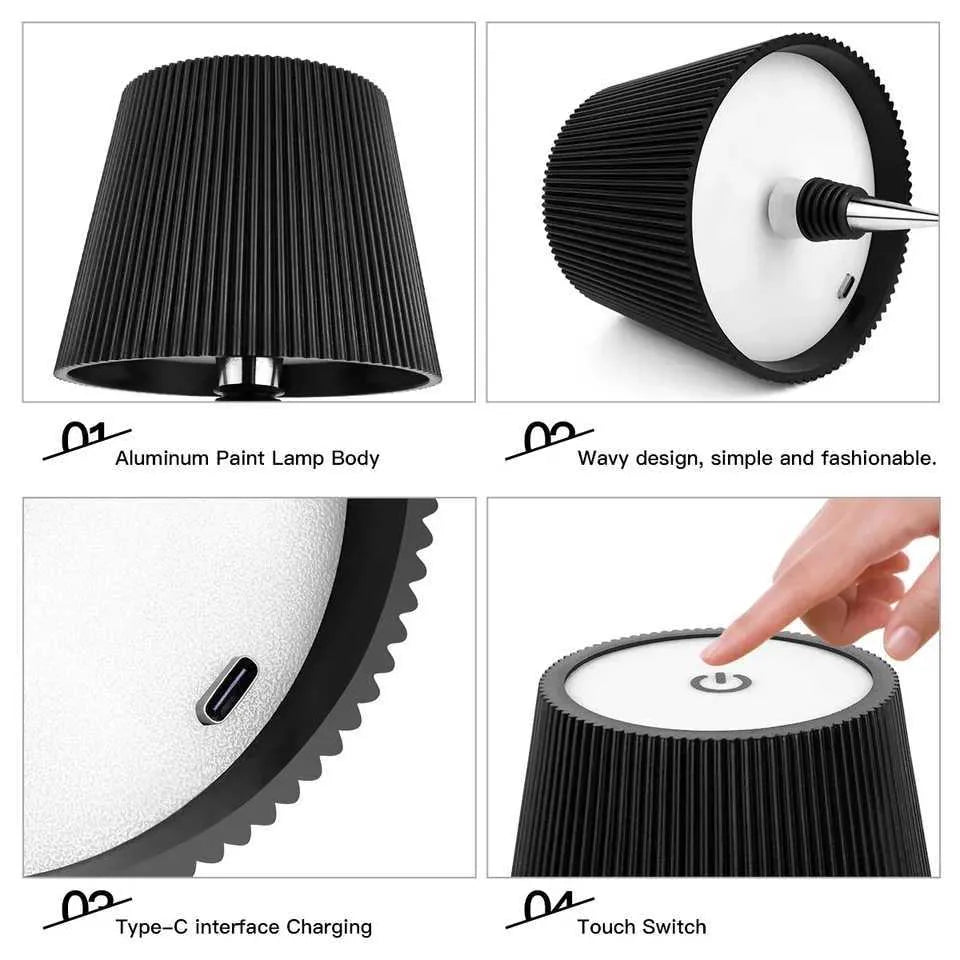 Luminary Labs Dimmable LED Table Lamp with RGB Ambient Glow